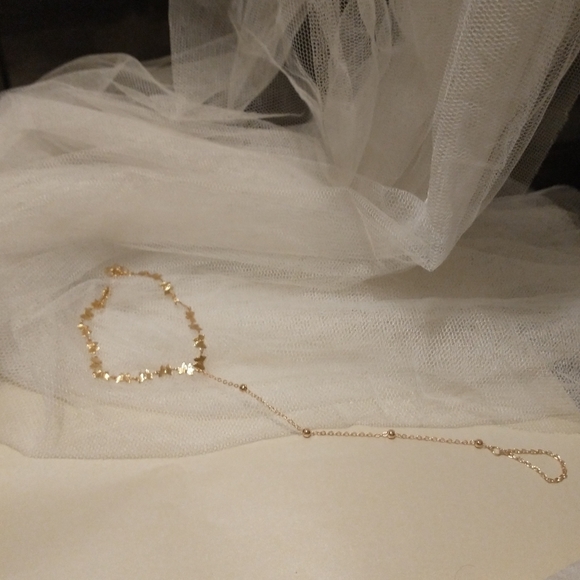 Gold Anklet Chain Mitten Toe Chain!!! - Picture 4 of 8